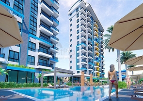 Luxury 1+1 apartment in a new complex