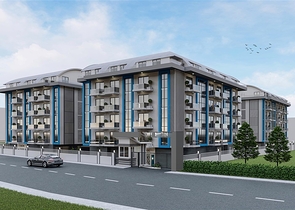 Apartment in a new complex in Oba district