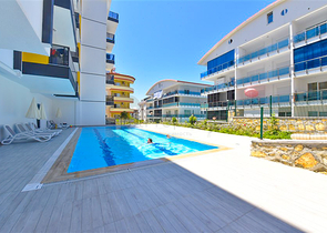 Apartment in a new 1+1 complex in Avsallar district