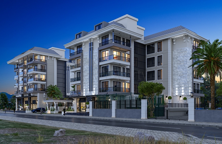 Apartment in a new investment project in Kargicak district