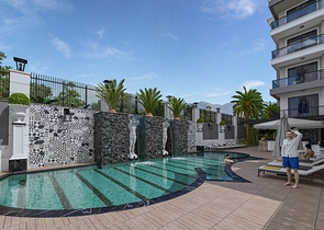 Apartment in a new investment project in Kargicak district