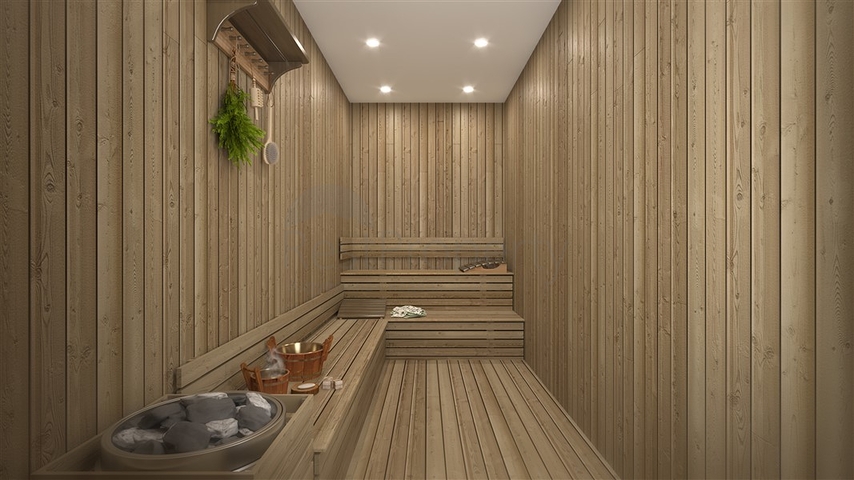 The project of a premium residential complex with infrastructure in Mahmutlar