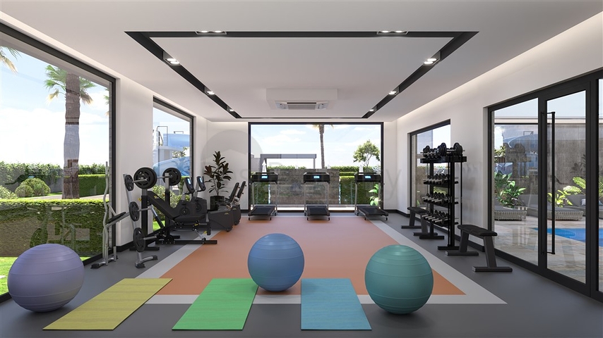 The project of a premium residential complex with infrastructure in Mahmutlar