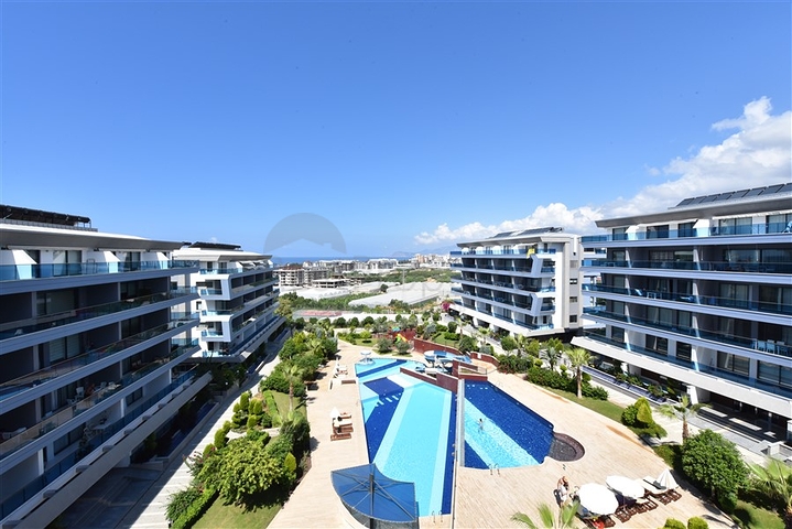 Apartment in an elite 1+1 complex in Kargicak district