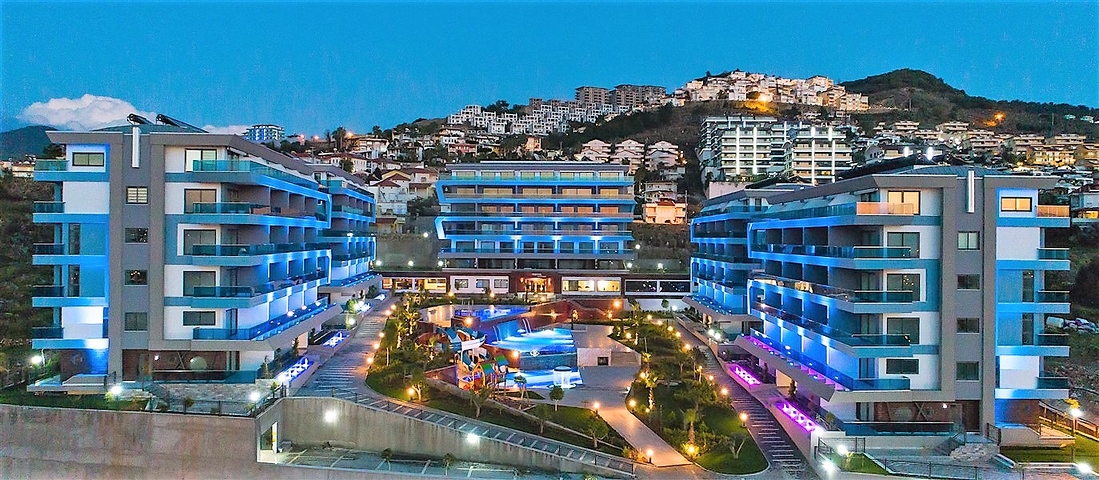 Apartment in an elite 1+1 complex in Kargicak district