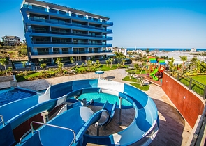 Apartment in an elite 1+1 complex in Kargicak district