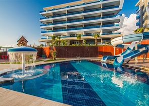 Apartment in an elite 1+1 complex in Kargicak district