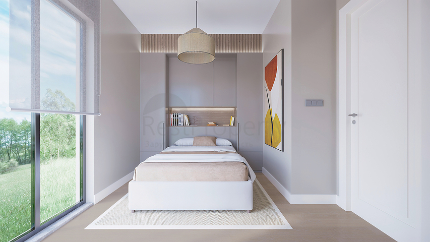 2+1 apartments in an eco-friendly complex surrounded by coniferous forest in the area of Dortepe in the eastern part of Bodrum.