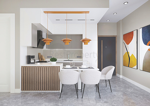 2+1 apartments in an eco-friendly complex surrounded by coniferous forest in the area of Dortepe in the eastern part of Bodrum.