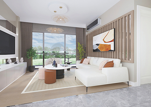 2+1 apartments in an eco-friendly complex surrounded by coniferous forest in the area of Dortepe in the eastern part of Bodrum.