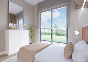 2+1 apartments in an eco-friendly complex surrounded by coniferous forest in the area of Dortepe in the eastern part of Bodrum.