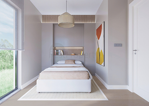 2+1 apartments in an eco-friendly complex surrounded by coniferous forest in the area of Dortepe in the eastern part of Bodrum.