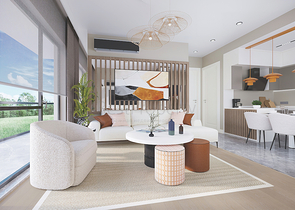 2+1 apartments in an eco-friendly complex surrounded by coniferous forest in the area of Dortepe in the eastern part of Bodrum.