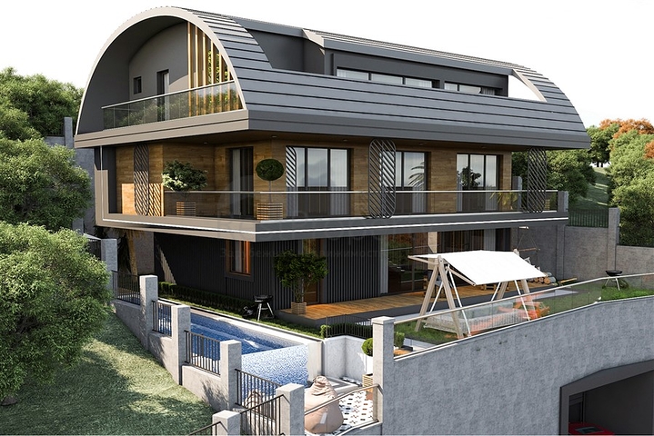 New exclusive villa project in Kargicak area