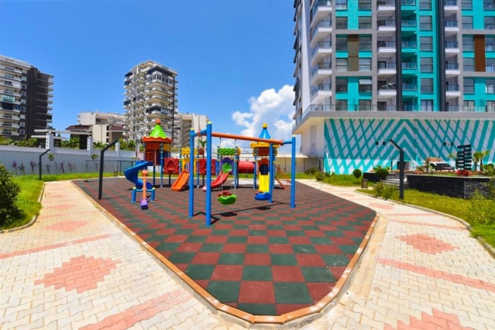 1+1 apartment in a new complex in Mahmutlar district