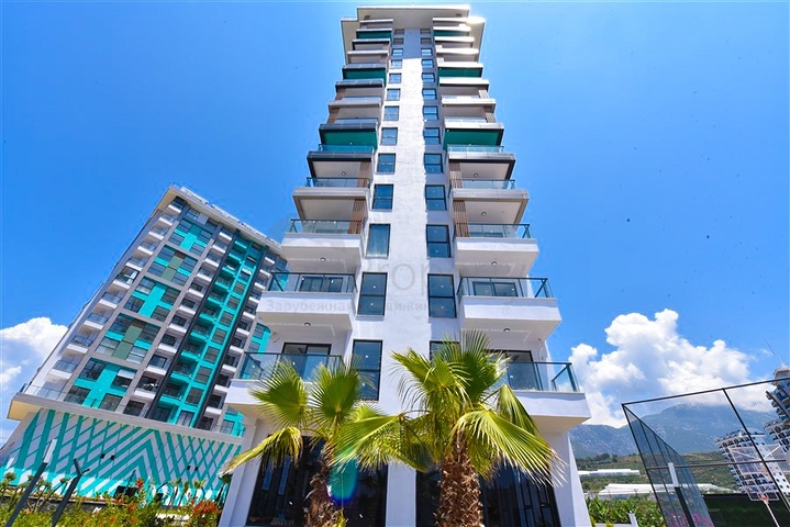 1+1 apartment in a new complex in Mahmutlar district