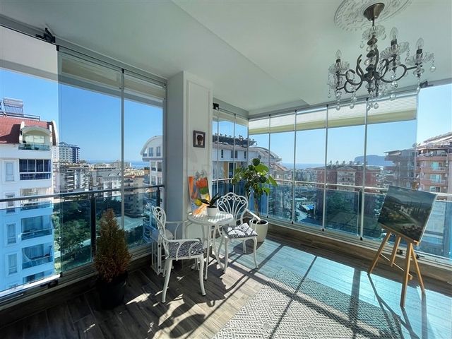 Sea view - 5 bedroom duplex - in Tosmur / Alanya 