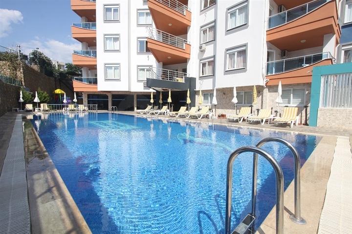 Sea view - 5 bedroom duplex - in Tosmur / Alanya 