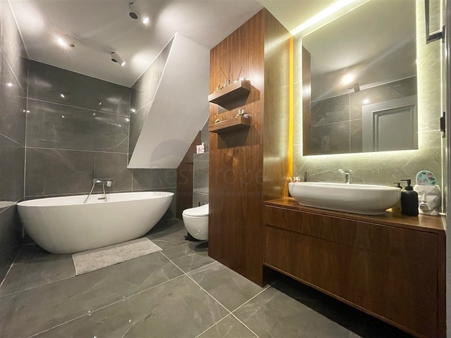 Sea view - 5 bedroom duplex - in Tosmur / Alanya 