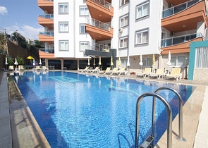Sea view - 5 bedroom duplex - in Tosmur / Alanya 