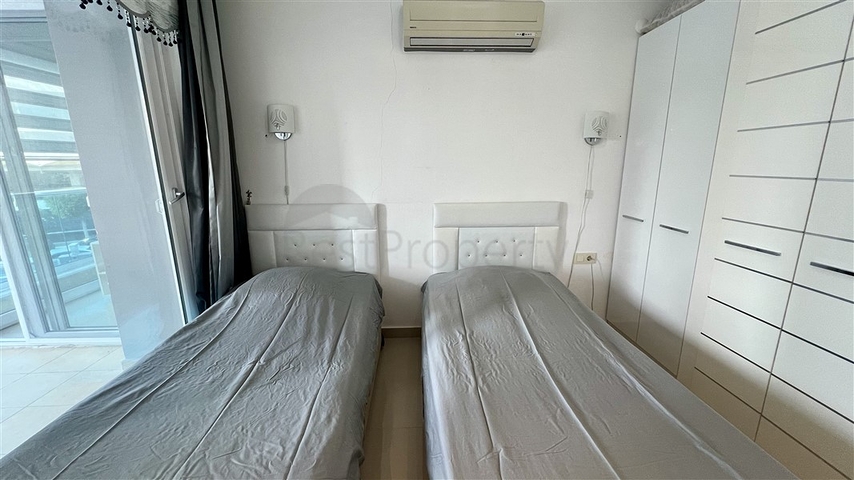 Furnished 2+1 Apartment in Tosmur, Alanya – 50 m to Sea, Resort Complex