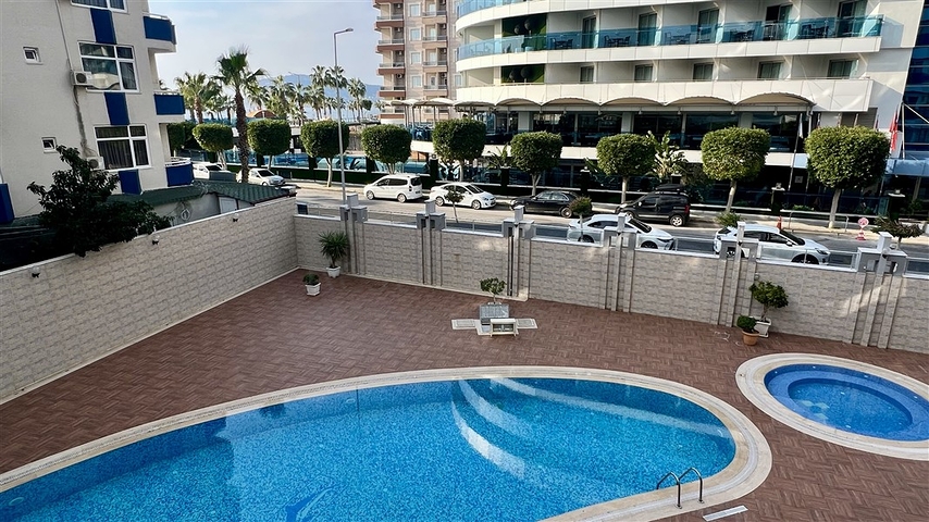 Furnished 2+1 Apartment in Tosmur, Alanya – 50 m to Sea, Resort Complex