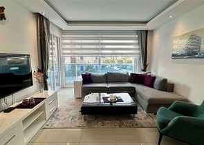 Furnished 2+1 Apartment in Tosmur, Alanya – 50 m to Sea, Resort Complex