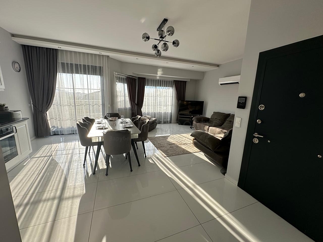 Furnished 3+1 Penthouse in Oba, Alanya – Terrace, Pool & Resort Facilities