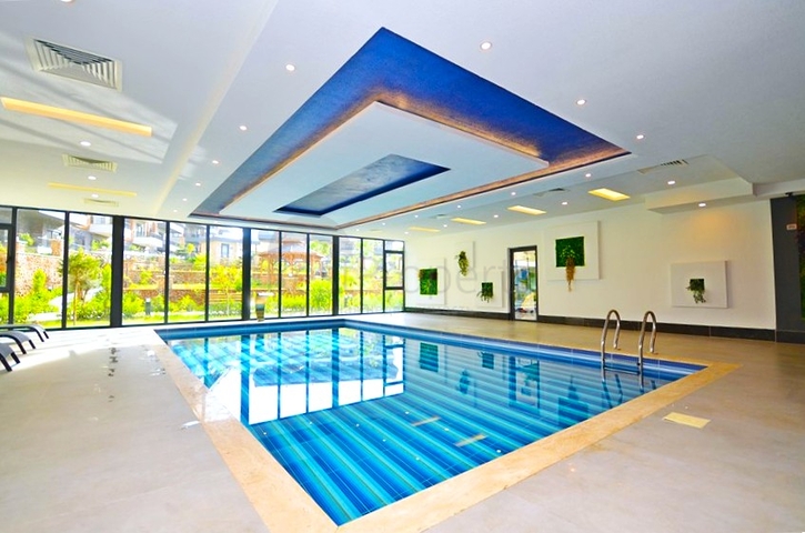 Furnished 1+1 Apartment in Oba, Alanya – Designer Interior & Resort-Style Complex