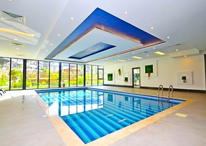 Furnished 1+1 Apartment in Oba, Alanya – Designer Interior & Resort-Style Complex