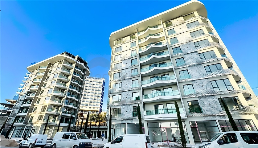 Modern 1+1 Apartment in Tosmur – Partial Sea View & Full Facilities