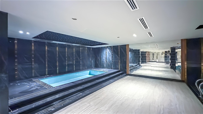 Modern 1+1 Apartment in Tosmur – Partial Sea View & Full Facilities