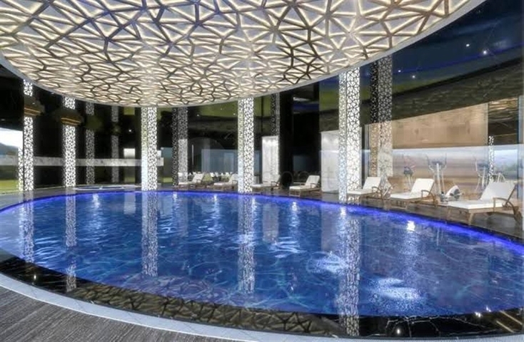 1+1 apartment in a new complex with infrastructure 