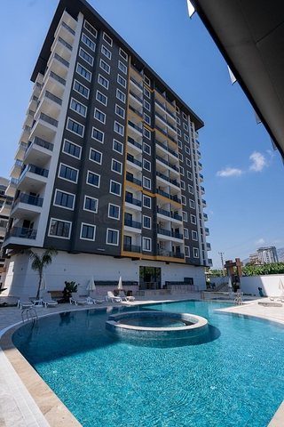 1+1 Apartment for Sale in Mahmutlar – New Complex, 650 m to the Sea