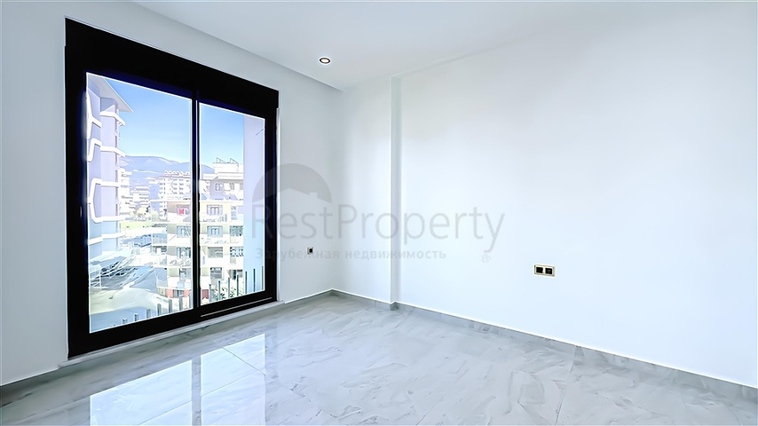 Modern 1+1 Apartment with Sea View in Tosmur, Alanya