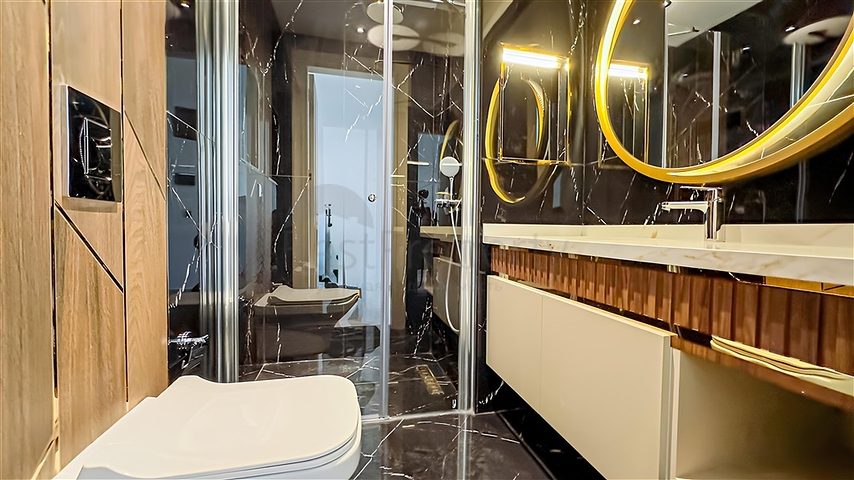 Modern 1+1 Apartment with Sea View in Tosmur, Alanya