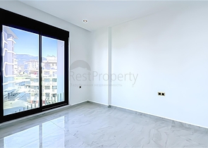 Modern 1+1 Apartment with Sea View in Tosmur, Alanya
