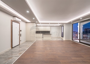 Luxury 3+1 Apartment in Cleopatra Area, Sea & Castle View – Citizenship Eligible