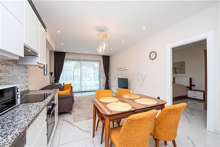 1+1 apartment in the heart of Alanya 