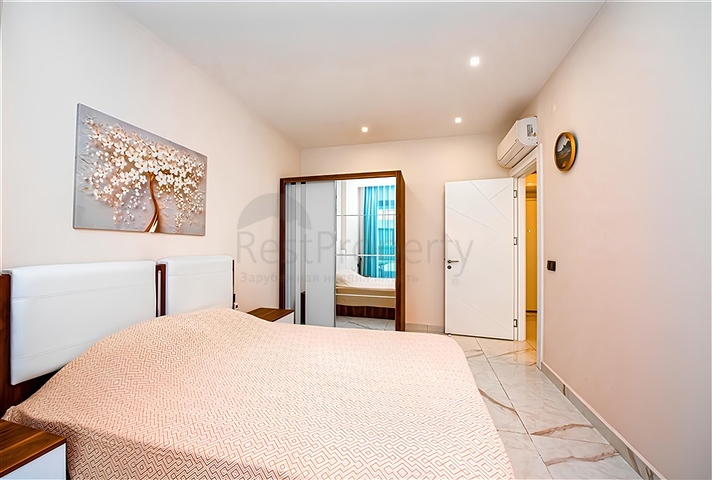 1+1 apartment in the heart of Alanya 