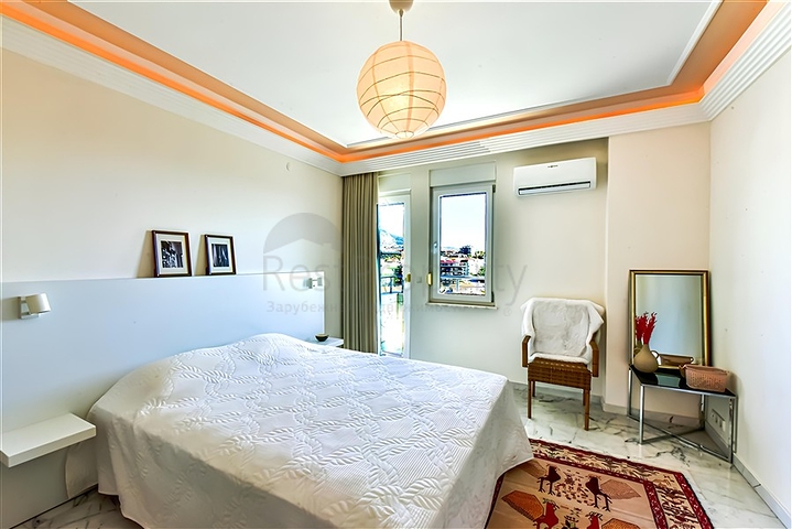 Spacious 3+1 Seafront Apartment with Dim River Views in Tosmur, Alanya – 161 m²