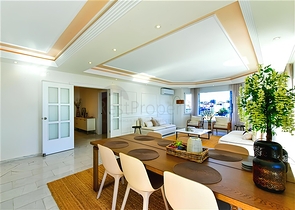 Spacious 3+1 Seafront Apartment with Dim River Views in Tosmur, Alanya – 161 m²