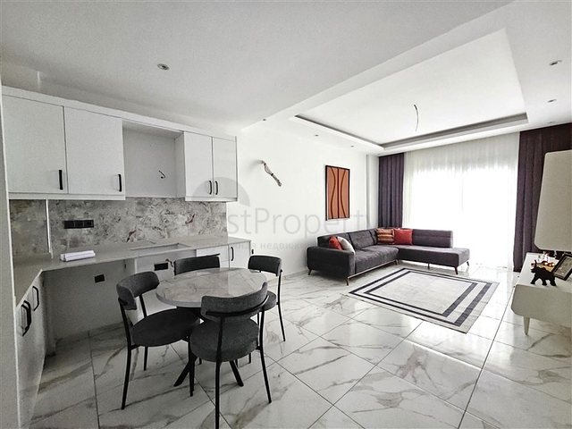 Furnished 1+1 Apartment Near Cleopatra Beach, Alanya – New Complex