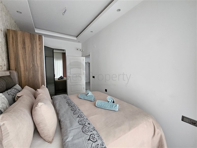 Furnished 1+1 Apartment Near Cleopatra Beach, Alanya – New Complex