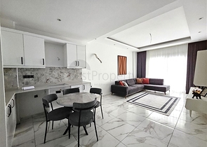 Furnished 1+1 Apartment Near Cleopatra Beach, Alanya – New Complex