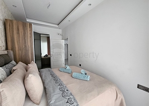 Furnished 1+1 Apartment Near Cleopatra Beach, Alanya – New Complex