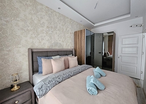 Furnished 1+1 Apartment Near Cleopatra Beach, Alanya – New Complex