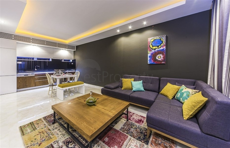 Furnished 1+1 Apartment in Mahmutlar, Alanya – 450 m to the Sea