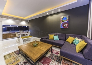 Furnished 1+1 Apartment in Mahmutlar, Alanya – 450 m to the Sea