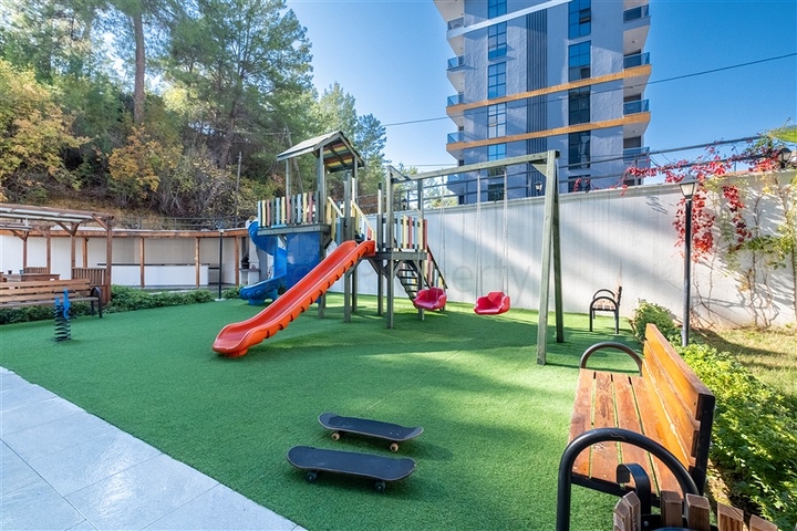 New 1+1 Apartment in Avsallar, Alanya – Resort-Style Complex